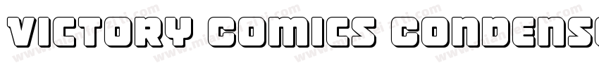 Victory Comics Condensed Ital Conde字体转换